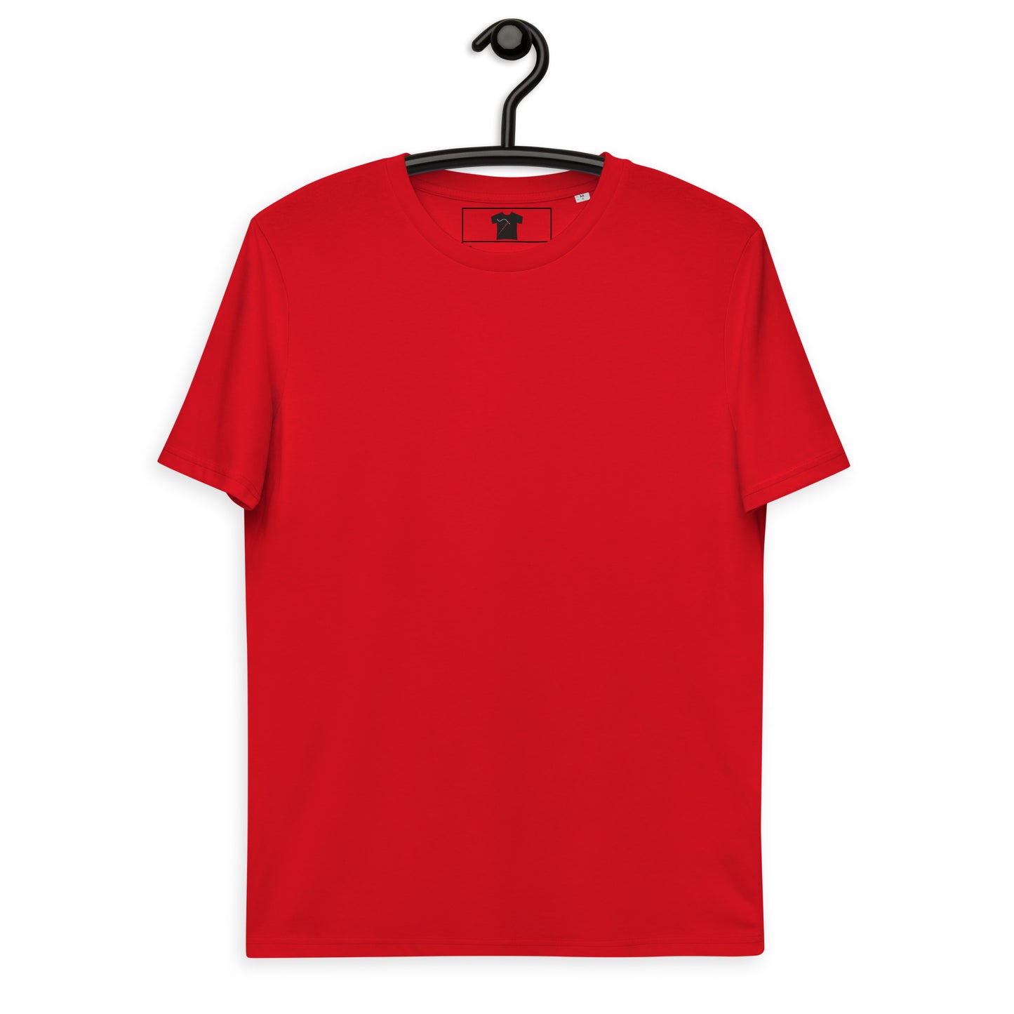 Men's Organic Red Cotton T-shirt