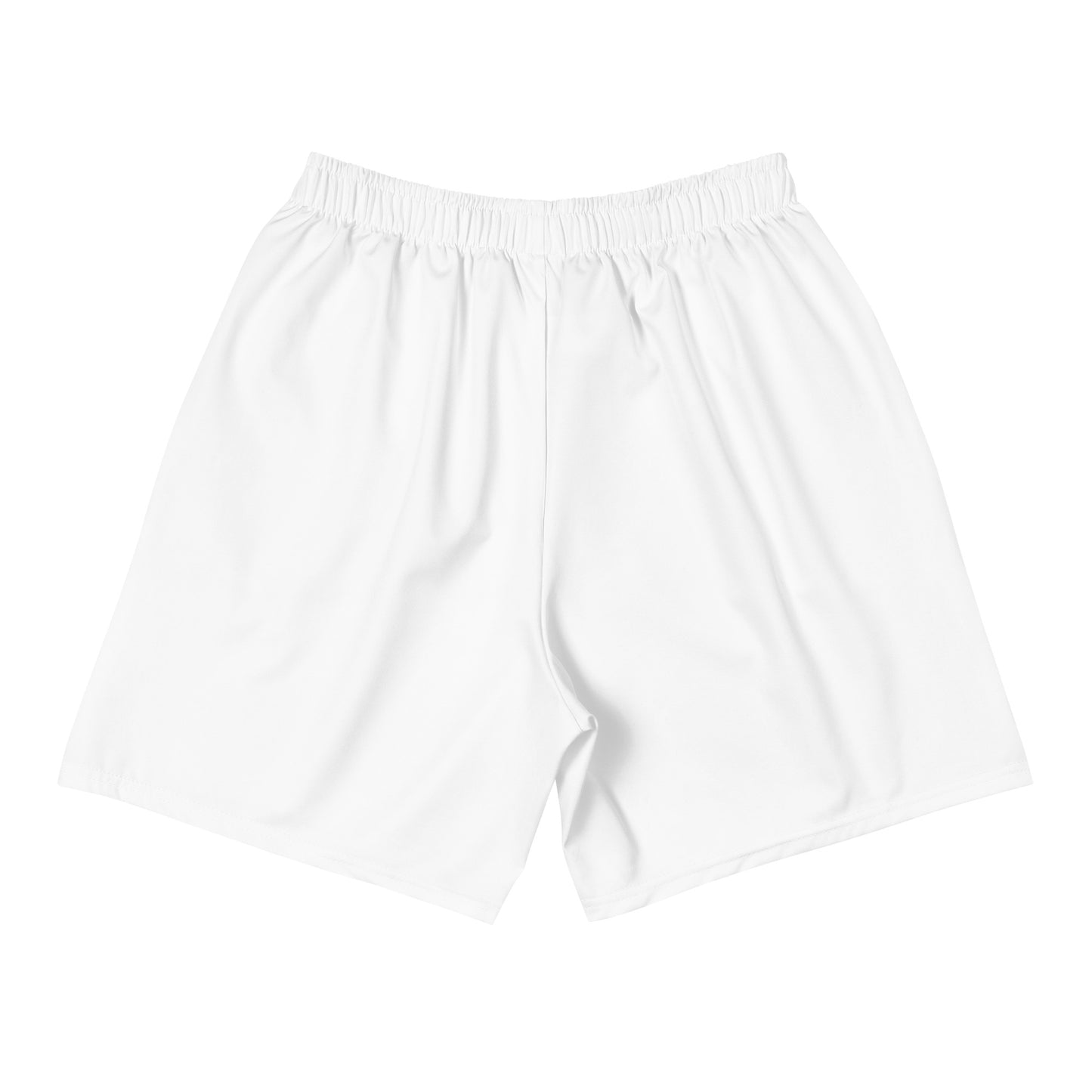 Men's White Recycled Athletic Shorts