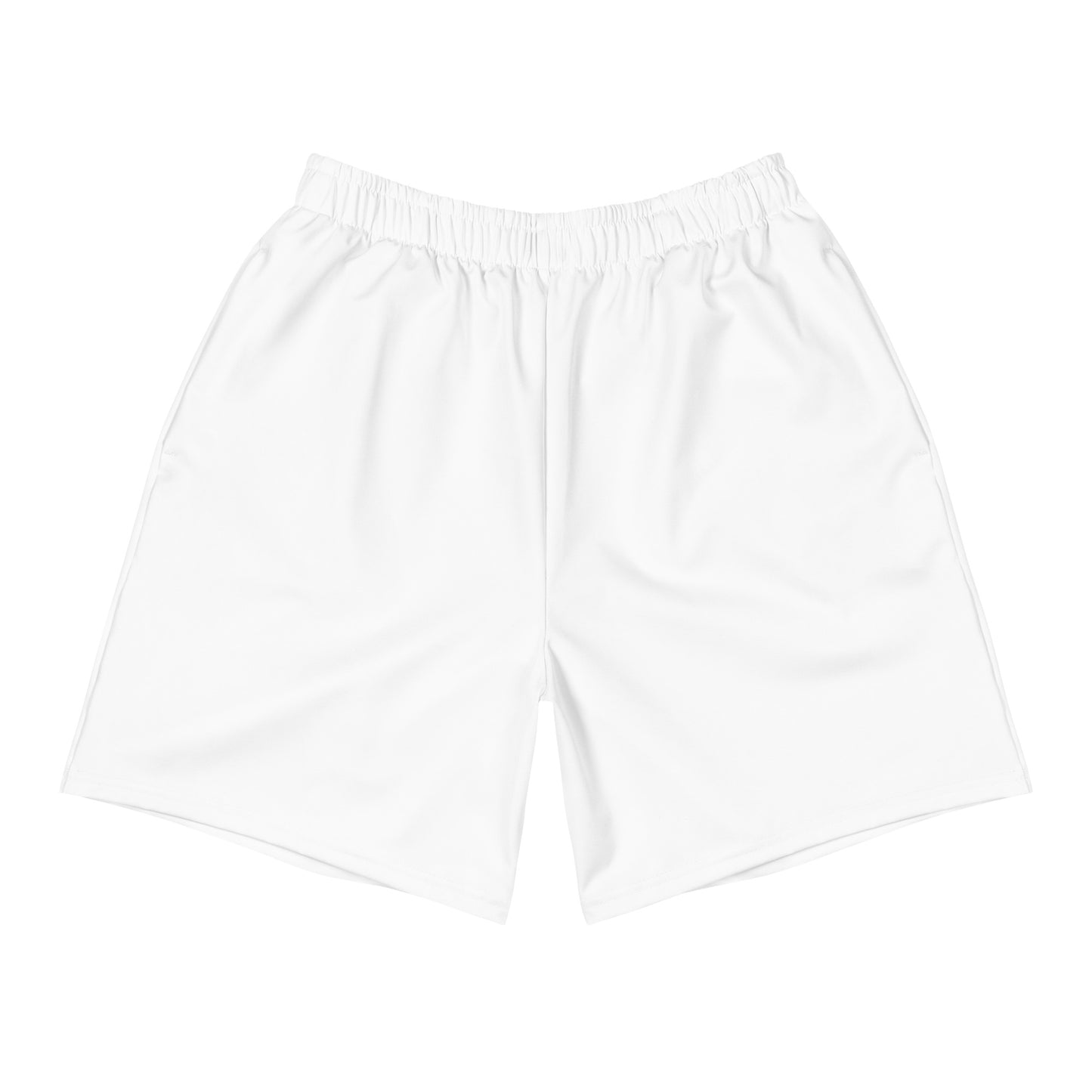 Men's White Recycled Athletic Shorts