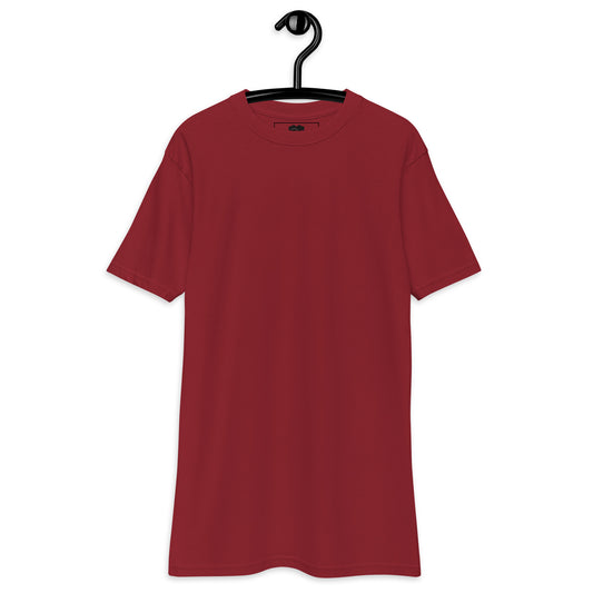 Men’s Premium Burgundy Heavyweight T-shirt