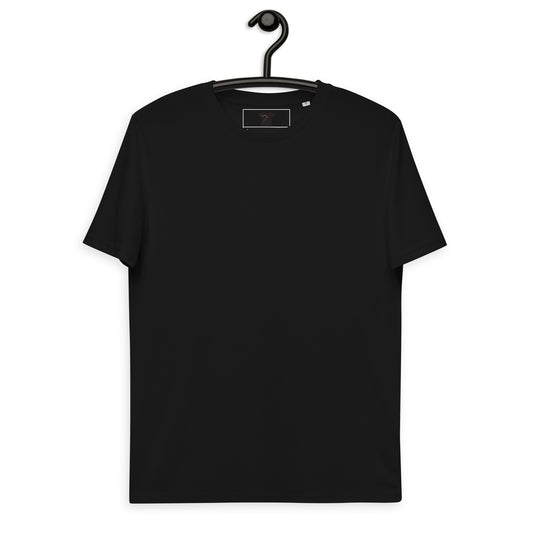 Men's Organic Black Cotton T-shirt